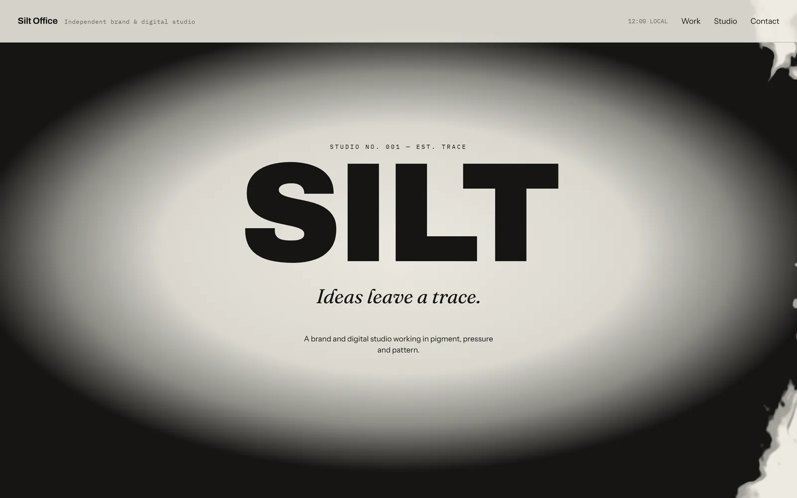 Silt Office — Design studio, built with Swarmz